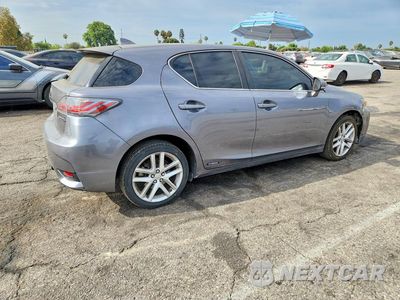 Trzecie zdjęcie samochodu z tyłu: 2014 LEXUS CT 200 VIN:JTHKD5BH5E2186982 - miniatura