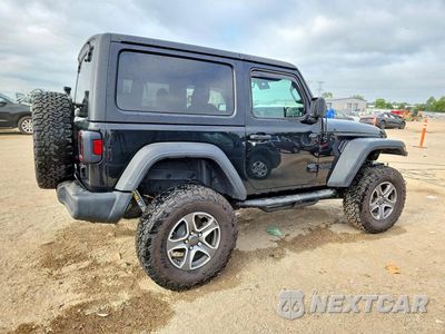 Trzecie zdjęcie samochodu z tyłu: 2022 JEEP WRANGLER SPORT VIN:1C4HJXAGXNW197512 - miniatura