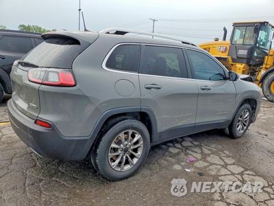 Trzecie zdjęcie samochodu z tyłu: 2021 JEEP CHEROKEE LATITUDE LUX VIN:1C4PJMMX1MD118714 - miniatura