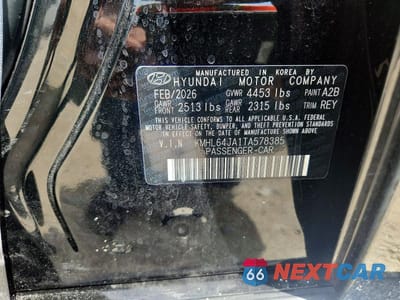 Zdjęcie 13 z 13 samochodu: 2026 HYUNDAI SONATA SEL SPORT VIN:KMHL64JA1TA578385 - miniatura