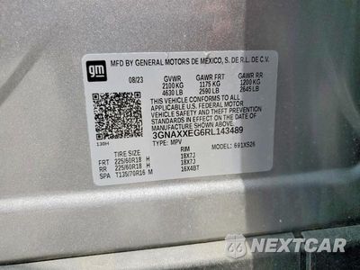 Zdjęcie 13 z 13 samochodu: 2024 CHEVROLET EQUINOX PREMIER VIN:3GNAXXEG6RL143489 - miniatura