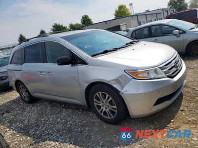 Czwarte zdjęcie samochodu z boku: 2012 HONDA ODYSSEY EXL VIN:5FNRL5H61CB023233 - miniatura