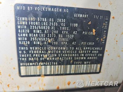 Zdjęcie 13 z 13 samochodu: 2021 VOLKSWAGEN ID.4 PRO S VIN:WVGKMPE24MP062798 - miniatura