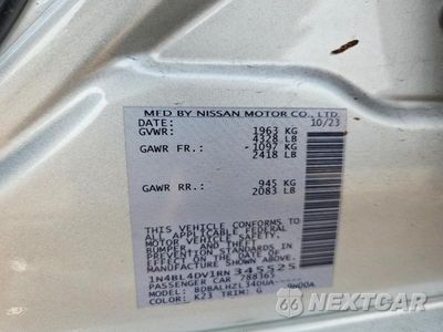 Zdjęcie 12 z 12 samochodu: 2024 NISSAN ALTIMA SV VIN:1N4BL4DV1RN345525 - miniatura