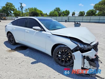 Czwarte zdjęcie samochodu z boku: 2021 CADILLAC CT5-V BLACKWING VIN:1G6DV5RW7M0145164 - miniatura