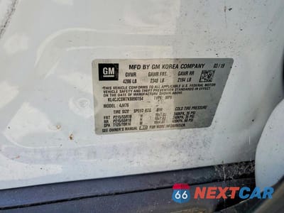 Zdjęcie 12 z 12 samochodu: 2019 BUICK ENCORE ESSENCE VIN:KL4CJCSM7KB890154 - miniatura