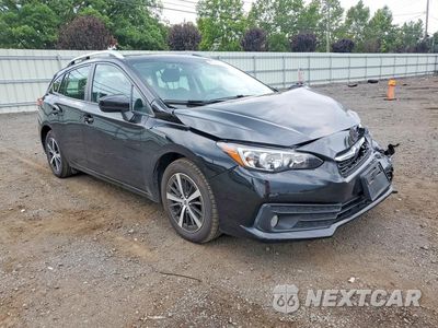 Czwarte zdjęcie samochodu z boku: 2021 SUBARU IMPREZA PREMIUM VIN:4S3GTAV6XM3701304 - miniatura