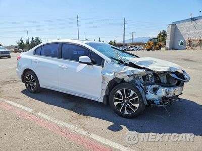 Czwarte zdjęcie samochodu z boku: 2013 HONDA CIVIC EXL VIN:19XFB2F95DE253995 - miniatura