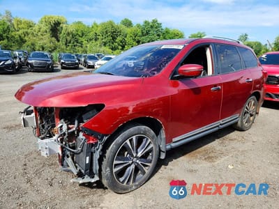 2017 NISSAN PATHFINDER PLATINUM 5N1DR2MM6HC628344 - główne zdjęcie licytacji z USA - miniatura