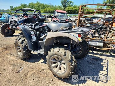 Trzecie zdjęcie samochodu z tyłu: 2024 YAMAHA GRIZZLY 700 ATV VIN:5Y4AMH2E4RA105588 - miniatura