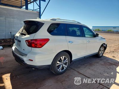 Trzecie zdjęcie samochodu z tyłu: 2020 NISSAN PATHFINDER SV VIN:5N1DR2BN1LC627882 - miniatura
