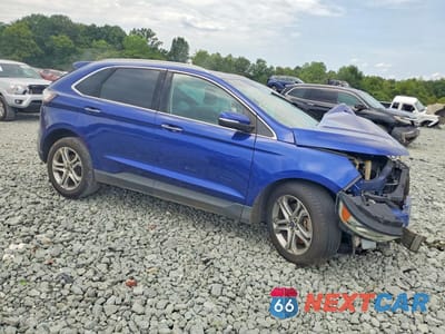 Czwarte zdjęcie samochodu z boku: 2015 FORD EDGE TITANIUM VIN:2FMTK4K92FBB10190 - miniatura