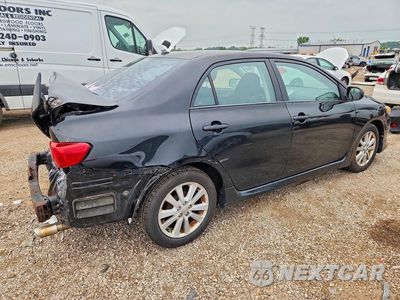 Trzecie zdjęcie samochodu z tyłu: 2010 TOYOTA COROLLA S VIN:2T1BU4EE3AC480373 - miniatura