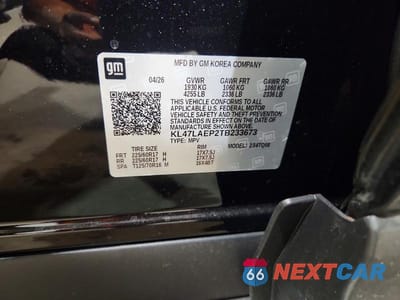 Zdjęcie 13 z 13 samochodu: 2026 BUICK ENVISTA PREFERRED VIN:KL47LAEP2TB233673 - miniatura