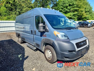 Czwarte zdjęcie samochodu z boku: 2019 RAM PROMASTER 3500 EXT CARGO 3.6L VIN:3C6URVJG5KE548853 - miniatura