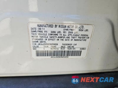 Zdjęcie 13 z 13 samochodu: 2012 INFINITI EX35 BASE VIN:JN1AJ0HR8CM450659 - miniatura