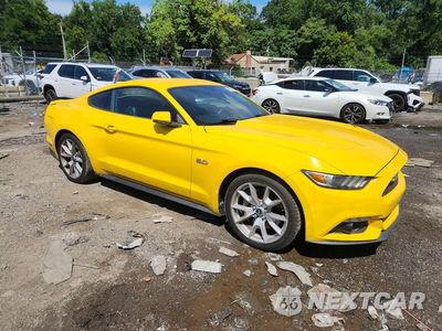 Czwarte zdjęcie samochodu z boku: 2015 FORD MUSTANG GT VIN:1FA6P8CF1F5309918 - miniatura