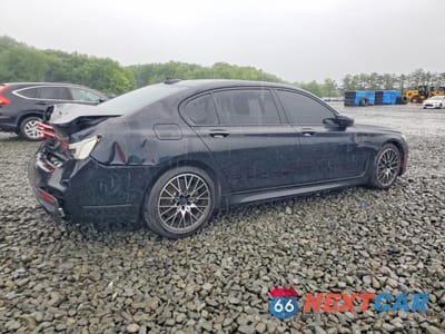 Trzecie zdjęcie samochodu z tyłu: 2020 BMW 740 XI VIN:WBA7T4C01LCE00841 - miniatura