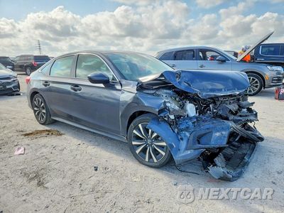 Czwarte zdjęcie samochodu z boku: 2024 HONDA CIVIC EX VIN:2HGFE1F70RH336683 - miniatura