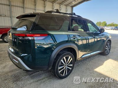 Trzecie zdjęcie samochodu z tyłu: 2023 NISSAN PATHFINDER PLATINUM VIN:5N1DR3DGXPC229810 - miniatura