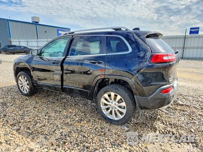 Drugie zdjęcie samochodu z przodu: 2017 JEEP CHEROKEE OVERLAND VIN:1C4PJMJS5HW529469 - miniatura
