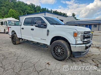 Czwarte zdjęcie samochodu z boku: 2021 FORD F250 SUPER DUTY VIN:1FT7W2BT8MED42949 - miniatura