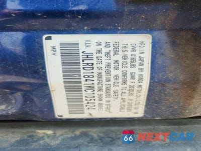 Zdjęcie 12 z 12 samochodu: 1998 HONDA CR-V LX VIN:JHLRD1841WC105424 - miniatura