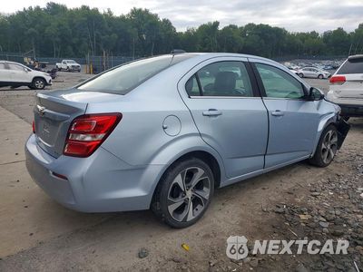 Trzecie zdjęcie samochodu z tyłu: 2018 CHEVROLET SONIC PREMIER VIN:1G1JF5SB7J4106124 - miniatura
