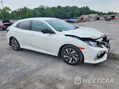Czwarte zdjęcie samochodu z boku: 2018 HONDA CIVIC LX VIN:SHHFK7H23JU400610 - miniatura