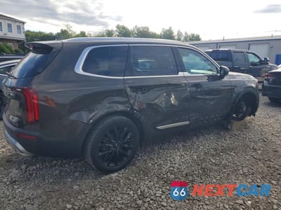 Trzecie zdjęcie samochodu z tyłu: 2021 KIA TELLURIDE SX VIN:5XYP5DHC4MG123516 - miniatura