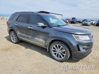 Czwarte zdjęcie samochodu z boku: 2017 FORD EXPLORER LIMITED VIN:1FM5K8FH2HGA12967 - miniatura
