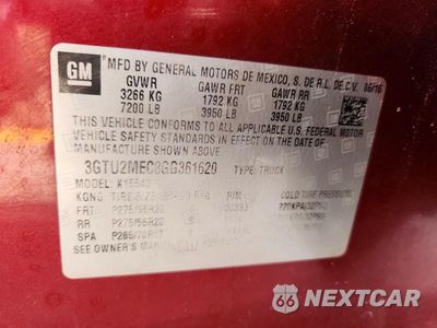 Zdjęcie 12 z 12 samochodu: 2016 GMC SIERRA K1500 SLE VIN:3GTU2MEC8GG361620 - miniatura