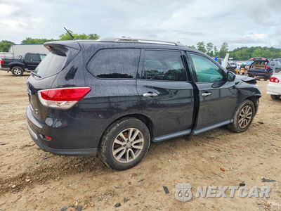Trzecie zdjęcie samochodu z tyłu: 2016 NISSAN PATHFINDER SV VIN:5N1AR2MM7GC623655 - miniatura