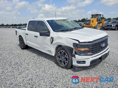 Czwarte zdjęcie samochodu z boku: 2024 FORD F150 STX VIN:1FTEW2KP6RKF42960 - miniatura