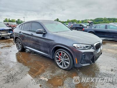 Czwarte zdjęcie samochodu z boku: 2022 BMW X4 M40I VIN:5UX43DT03N9K75844 - miniatura