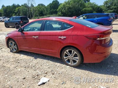 Trzecie zdjęcie samochodu z tyłu: 2017 HYUNDAI ELANTRA LIMITED VIN:KMHD84LF0HU166178 - miniatura