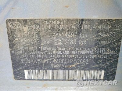 Zdjęcie 12 z 12 samochodu: 2012 HYUNDAI SONATA SE 2.0T VIN:5NPEC4AB8CH452662 - miniatura