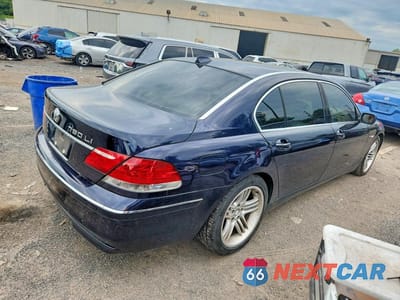 Trzecie zdjęcie samochodu z tyłu: 2006 BMW 760 LI VIN:WBAHN03526DD98258 - miniatura