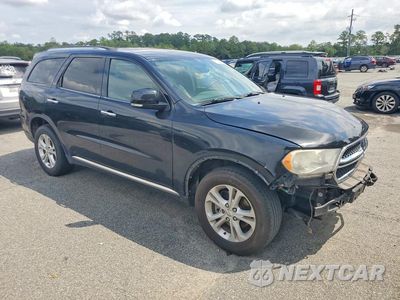 Czwarte zdjęcie samochodu z boku: 2013 DODGE DURANGO CREW VIN:1C4RDHDGXDC608274 - miniatura