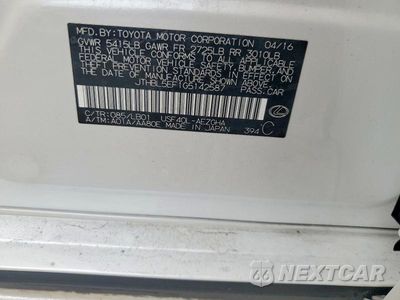 Zdjęcie 12 z 12 samochodu: 2016 LEXUS LS 460 VIN:JTHBL5EF1G5142587 - miniatura
