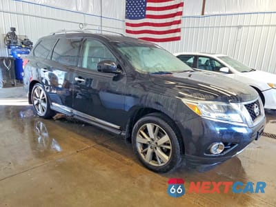 Czwarte zdjęcie samochodu z boku: 2015 NISSAN PATHFINDER S VIN:5N1AR2MM5FC683464 - miniatura