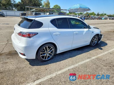 Trzecie zdjęcie samochodu z tyłu: 2015 LEXUS CT 200 VIN:JTHKD5BH4F2219987 - miniatura