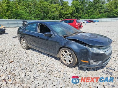 Czwarte zdjęcie samochodu z boku: 2011 FORD FUSION SE VIN:3FAHP0HA7BR208817 - miniatura