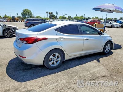 Trzecie zdjęcie samochodu z tyłu: 2015 HYUNDAI ELANTRA SE VIN:5NPDH4AE2FH642615 - miniatura