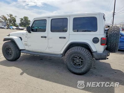 Drugie zdjęcie samochodu z przodu: 2018 JEEP WRANGLER UNLIMITED SAHARA VIN:1C4HJXEGXJW319113 - miniatura