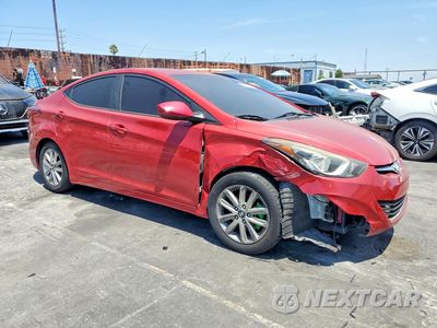Czwarte zdjęcie samochodu z boku: 2016 HYUNDAI ELANTRA SE VIN:KMHDH4AE5GU489537 - miniatura