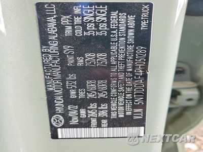 Zdjęcie 12 z 12 samochodu: 2023 HYUNDAI SANTA CRUZ SEL PREMIUM VIN:5NTJDDAF4PH051289 - miniatura