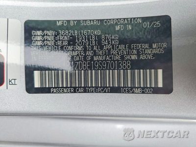 Zdjęcie 13 z 13 samochodu: 2025 SUBARU BRZ LIMITED VIN:JF1ZDBE19S9701388 - miniatura