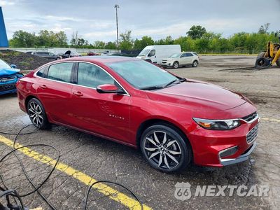 Czwarte zdjęcie samochodu z boku: 2018 CHEVROLET MALIBU LT VIN:1G1ZD5ST8JF207131 - miniatura