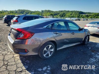 Trzecie zdjęcie samochodu z tyłu: 2021 HONDA CIVIC LX VIN:2HGFC2F68MH508096 - miniatura